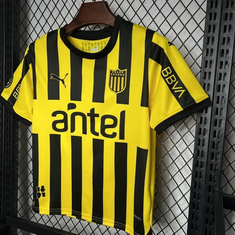 24-25 Penarol home kids soccer jersey