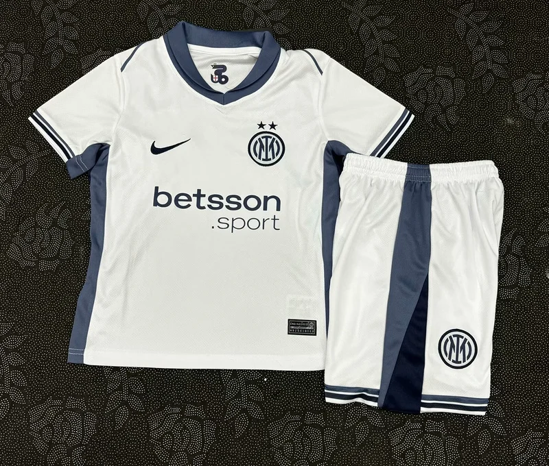 24-25 Inter Milan Away kid kit football jersey