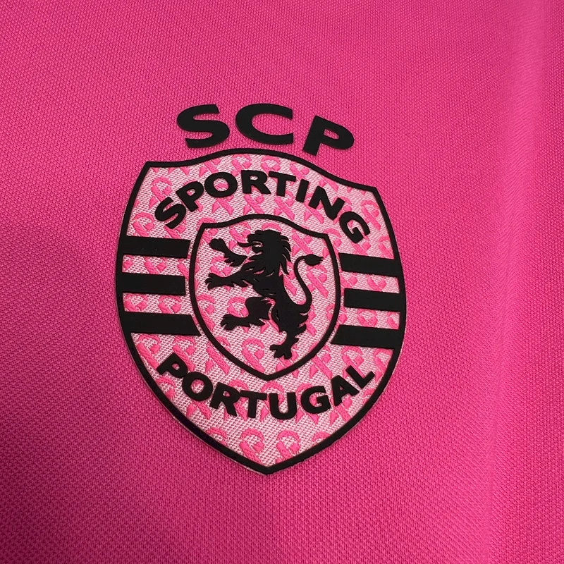 24-25 Sporting Lisbon Pink October soccer Jersey