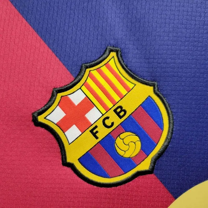 24-25 Barcelona Local Sponsor Coldplay Kids soccer jersey