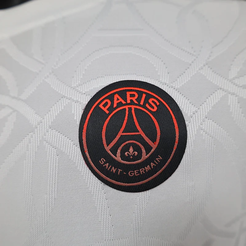 24-25 PSG white special player version soccer  jersey