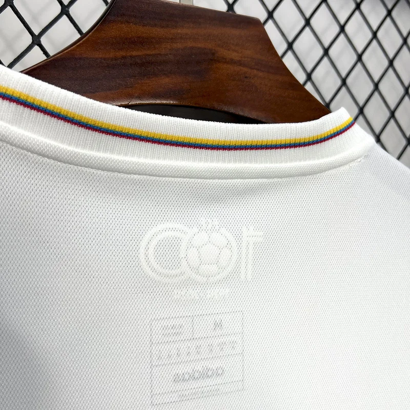 2024 Colombia 100th white football jersey