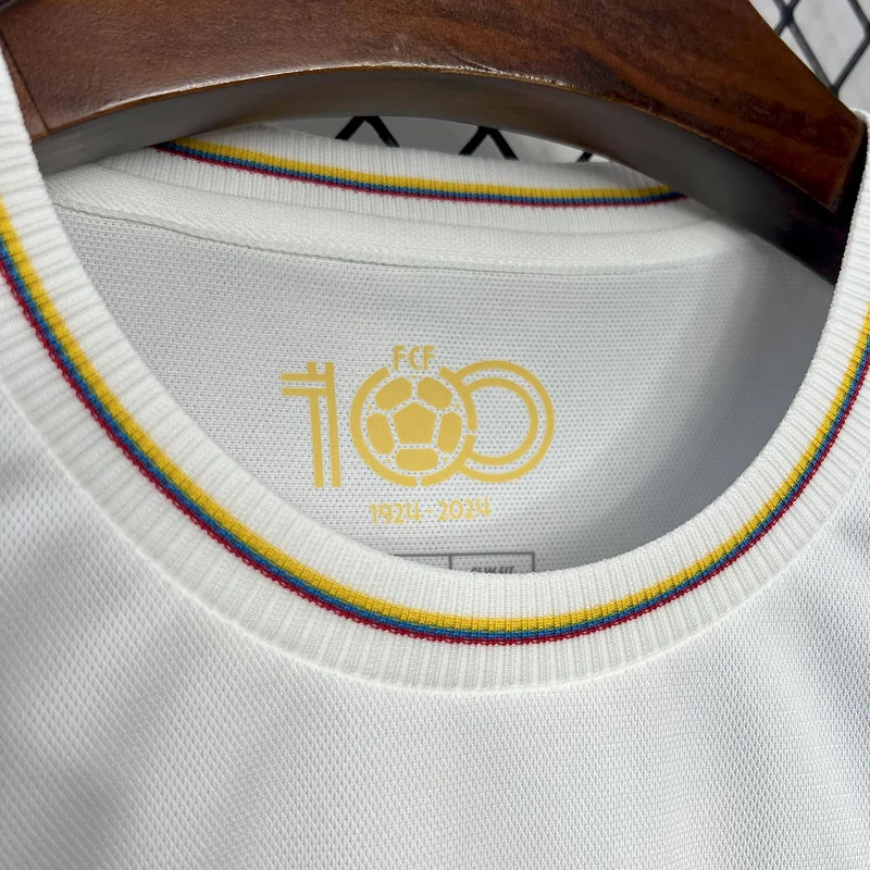 2024 Colombia 100th white football jersey