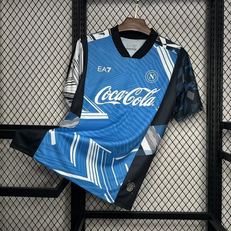 24-25 Napoli Coca-Cola Joint edition football Jersey