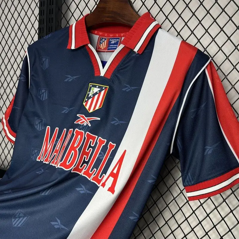 98-99 Atletico Madrid away football jersey