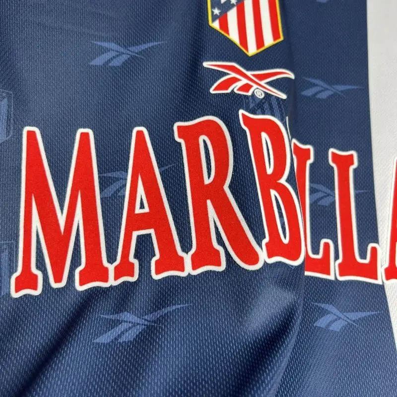 98-99 Atletico Madrid away football jersey