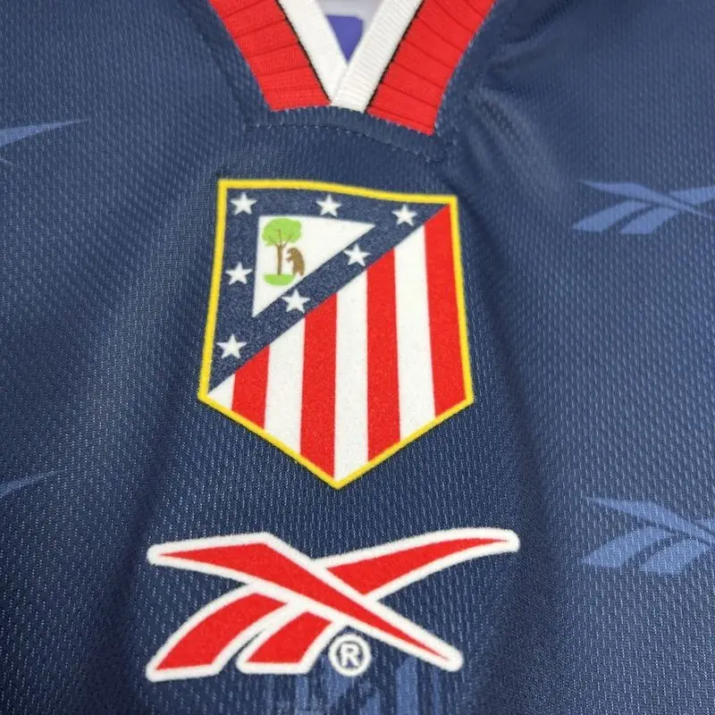 98-99 Atletico Madrid away football jersey