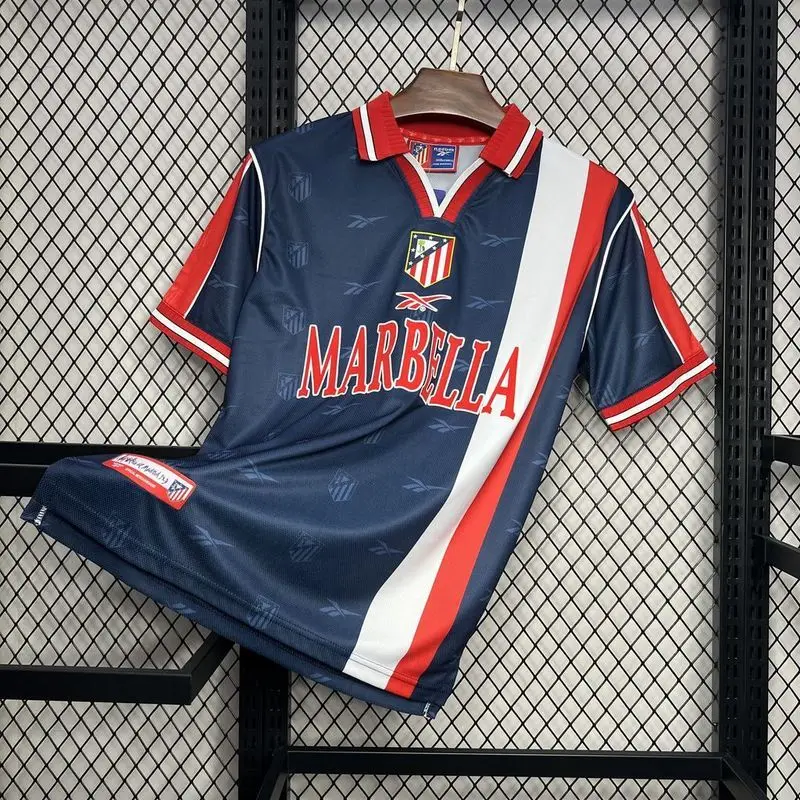 98-99 Atletico Madrid away football jersey