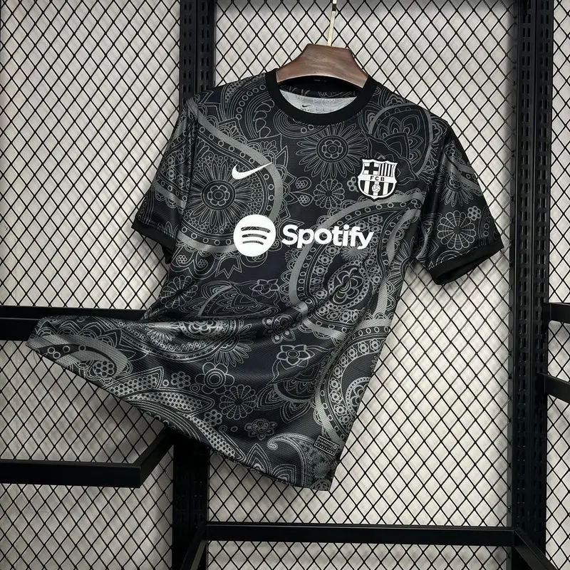 24-25 Barcelona black special version soccer jersey