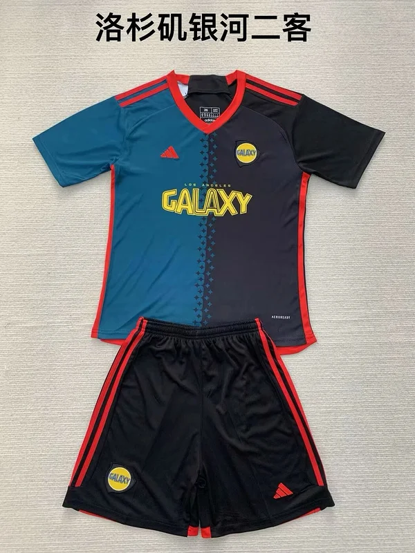 24-25 LA Galaxy third away kids soccer jersey