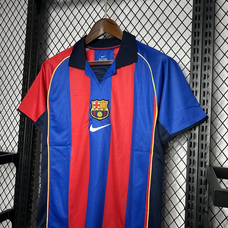 04-05 Barcelona home retro football jersey