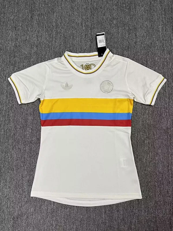 24-25 Colombia 100th anniversary woman football jersey