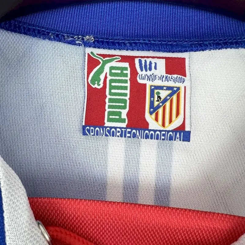 96-97 Atletico Madrid Third away retro football jersey