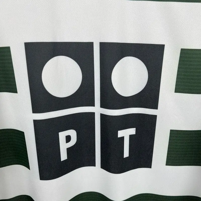 01-03 Sporting Lisbon home long sleeve Jersey