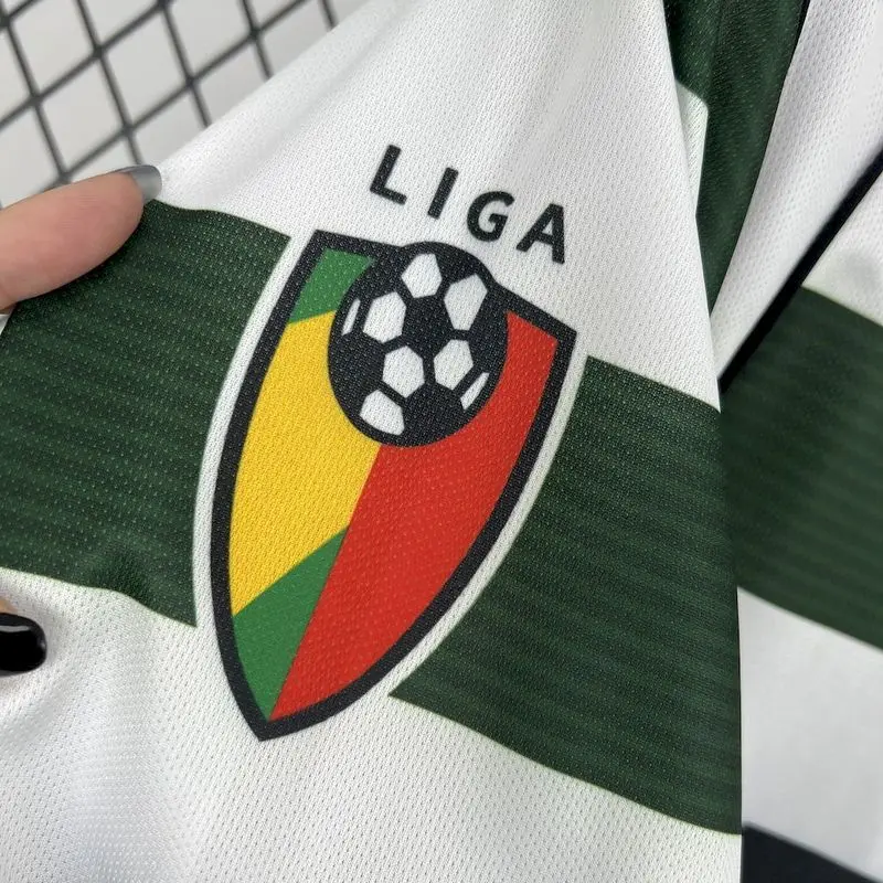 01-03 Sporting Lisbon home long sleeve Jersey