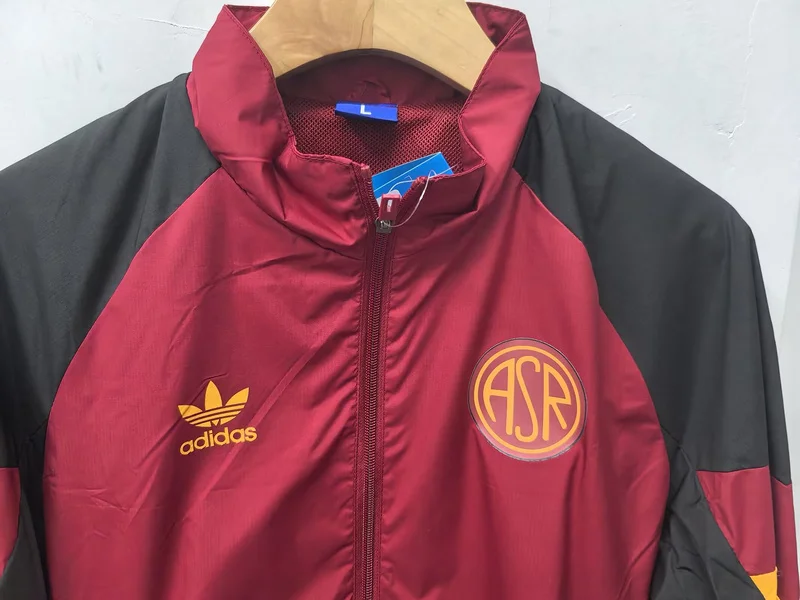 24-25 Roma Red Windbreaker