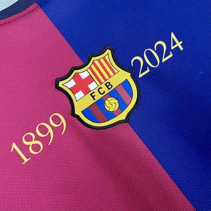 24-25 Barcelona 125th Anniversary football Jersey