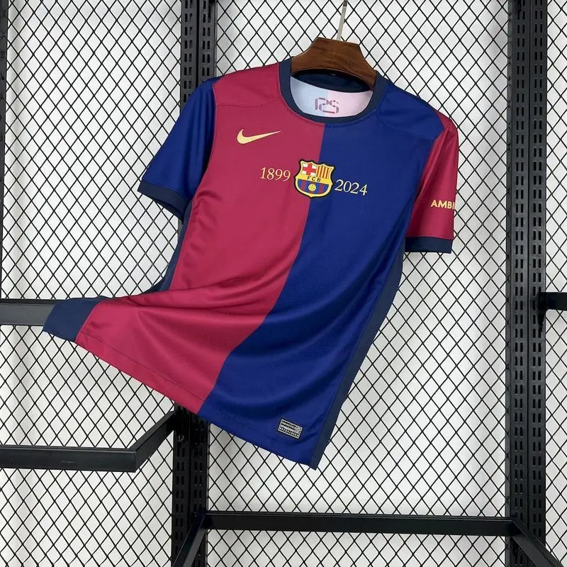 24-25 Barcelona 125th Anniversary football Jersey