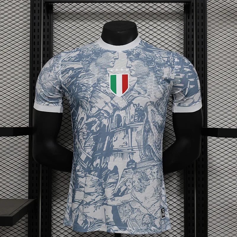 2024 Italy White Special Player Version Jersey