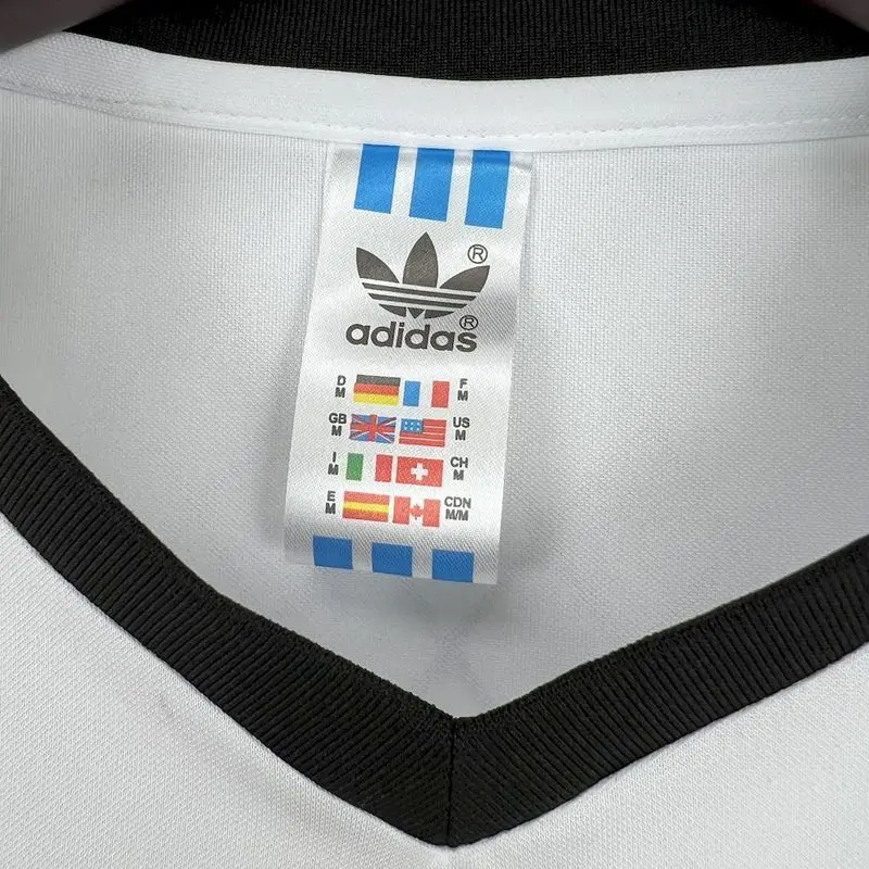 1980 Germany home retro football jersey