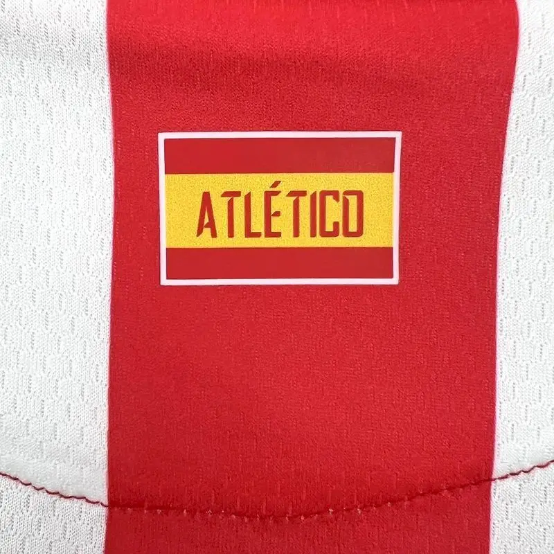 12-13 Atletico Madrid home football jersey