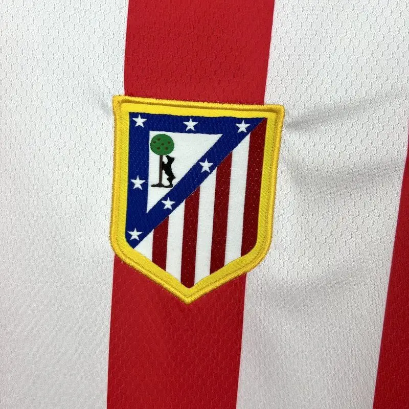 12-13 Atletico Madrid home football jersey