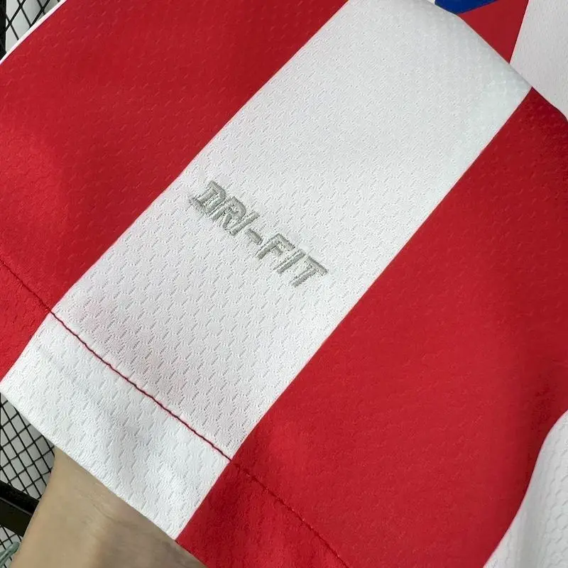 12-13 Atletico Madrid home football jersey