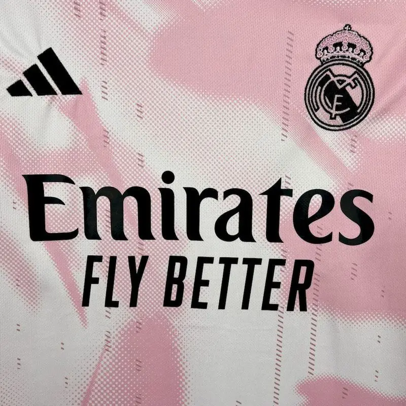 24-25 Real Madrid Special Edition Pink White soccer Jersey