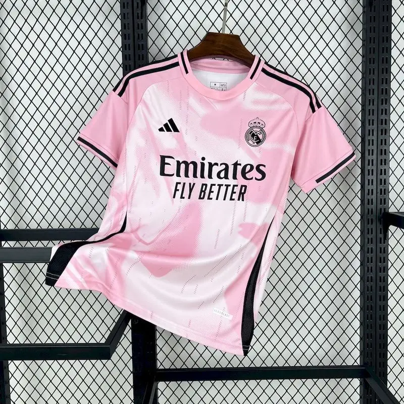 24-25 Real Madrid Special Edition Pink White soccer Jersey