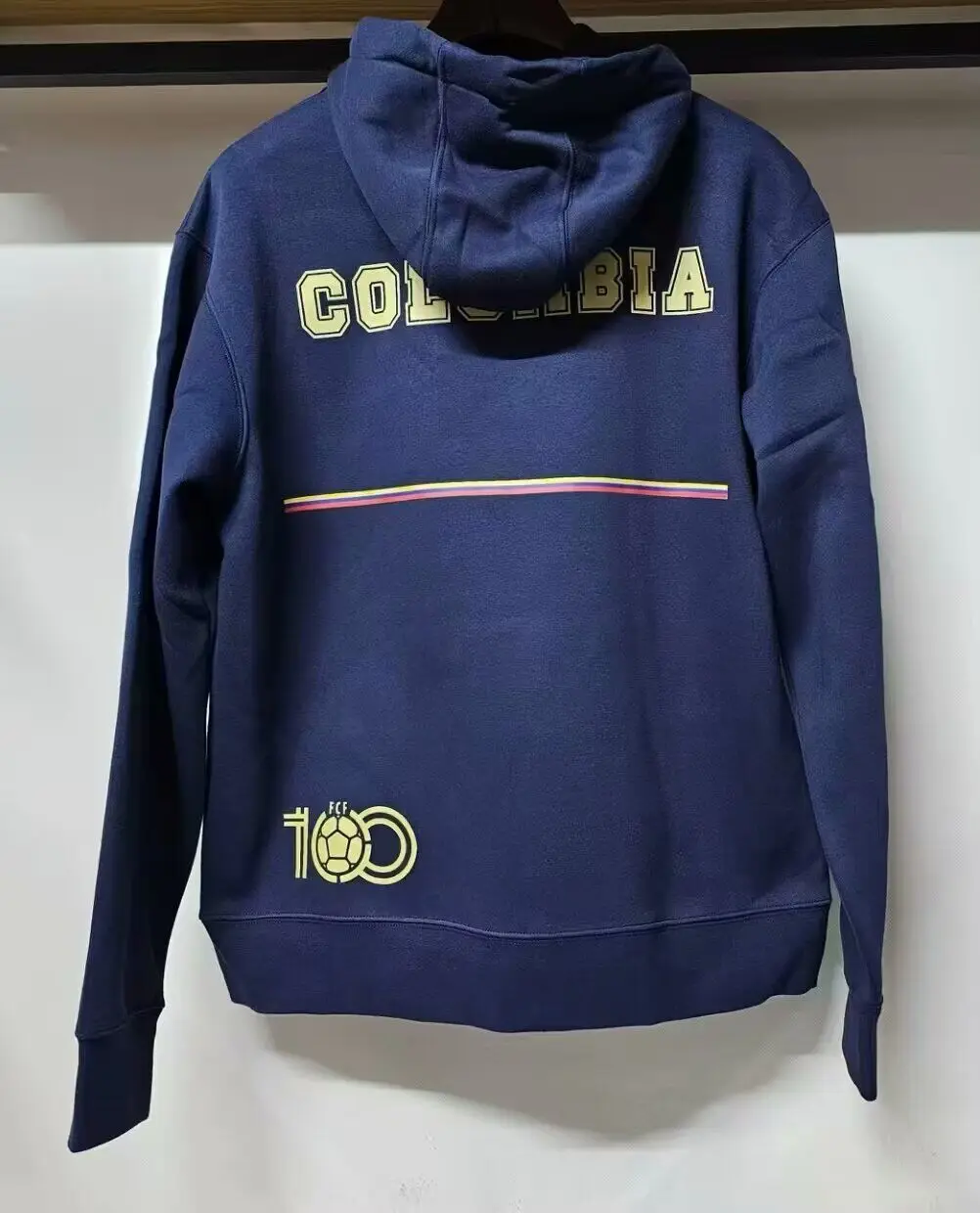 2024 Colombia 100th dark blue football hoodies