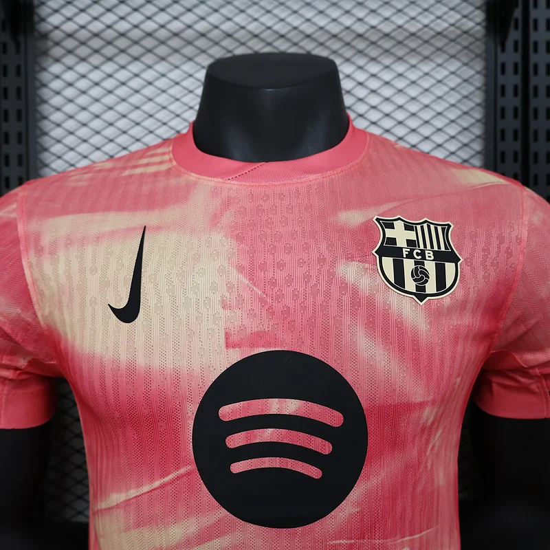 24-25 Barcelona Pink Player Version football Jersey