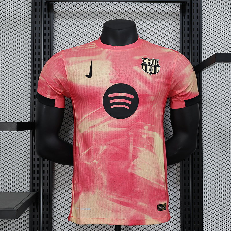 24-25 Barcelona Pink Player Version football Jersey