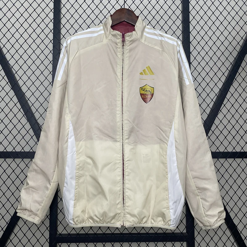 24-25 Roma soccer windbreaker