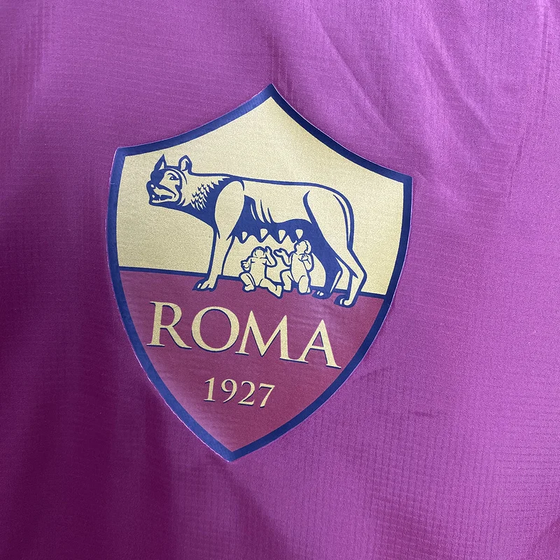 24-25 Roma soccer windbreaker