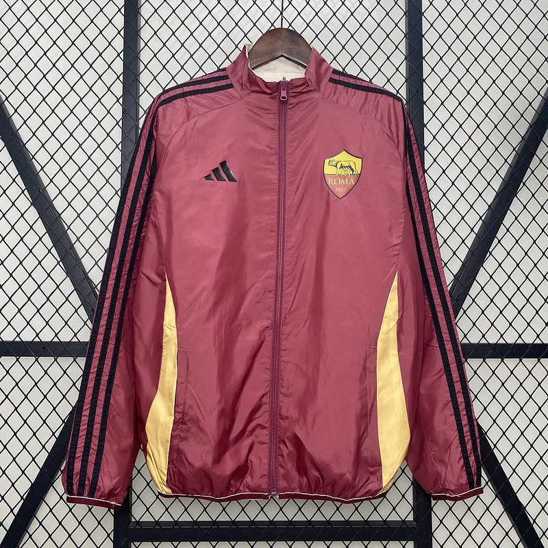 24-25 Roma soccer windbreaker