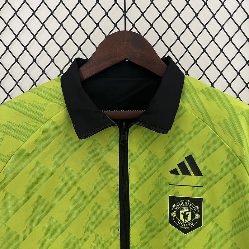 24-25 Manchester United Trench Reversible Soccer Coat 