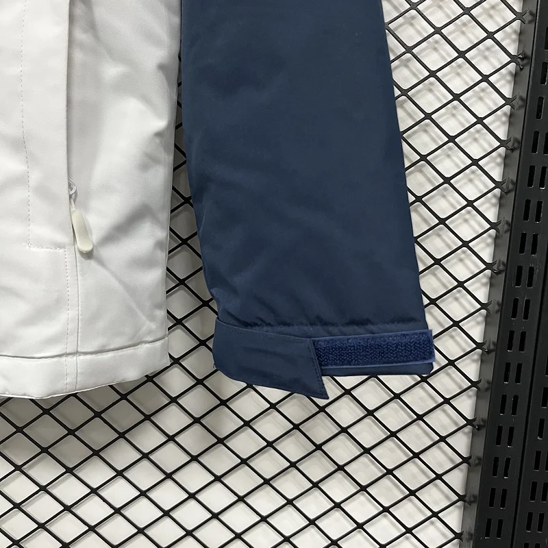 24-25 PSG white and blue cotton soccer jacket