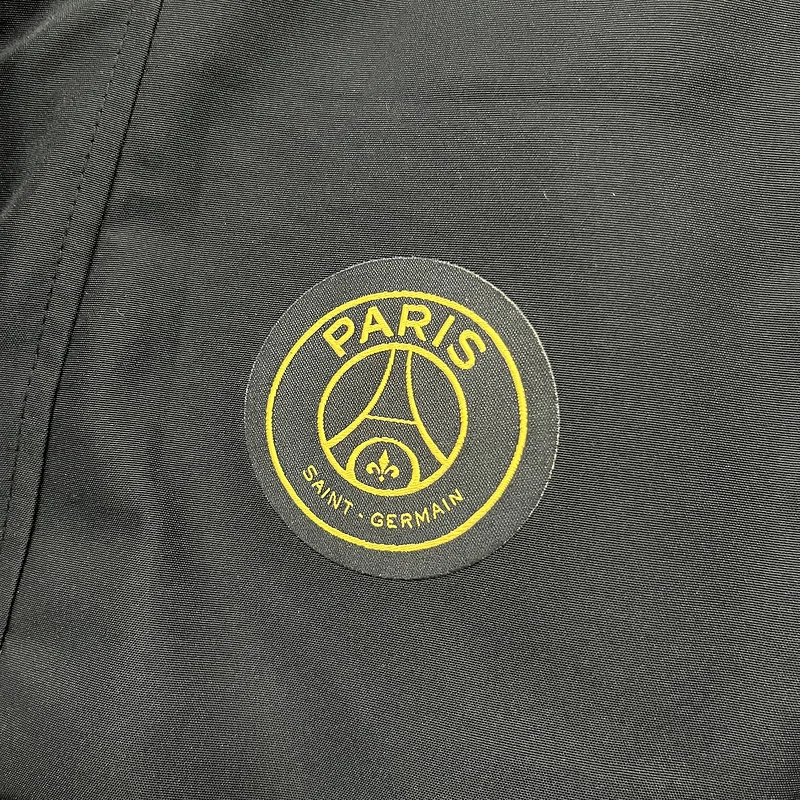 24-25 PSG Black Cotton soccer Jacket