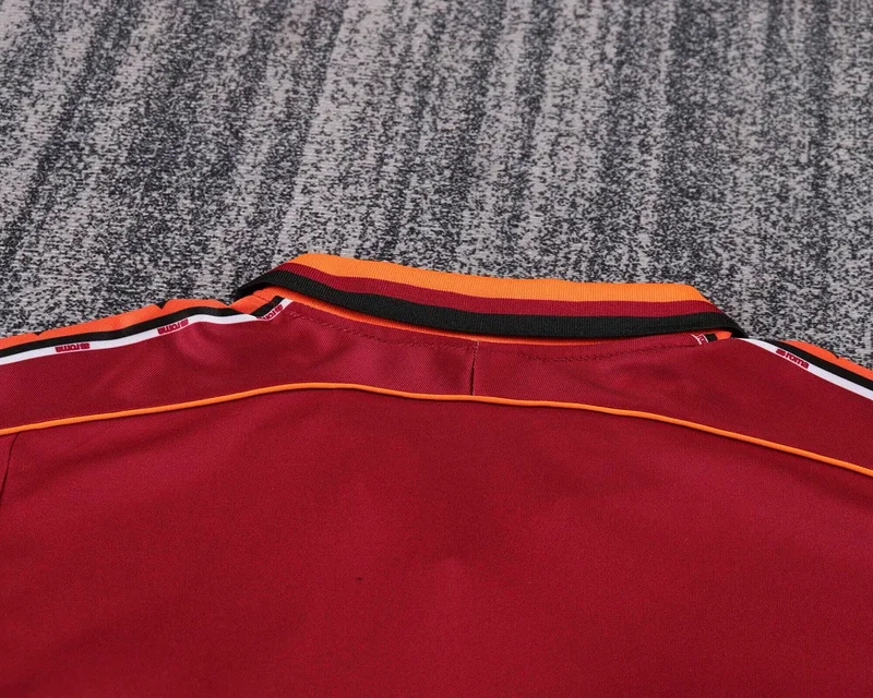 98-99 Roma home retro kid soccer jersey