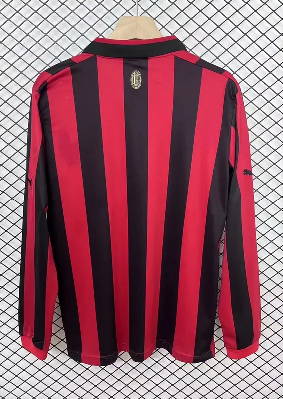 24-25 AC Milan 125th Anniversary Red  Long Sleeve Jersey