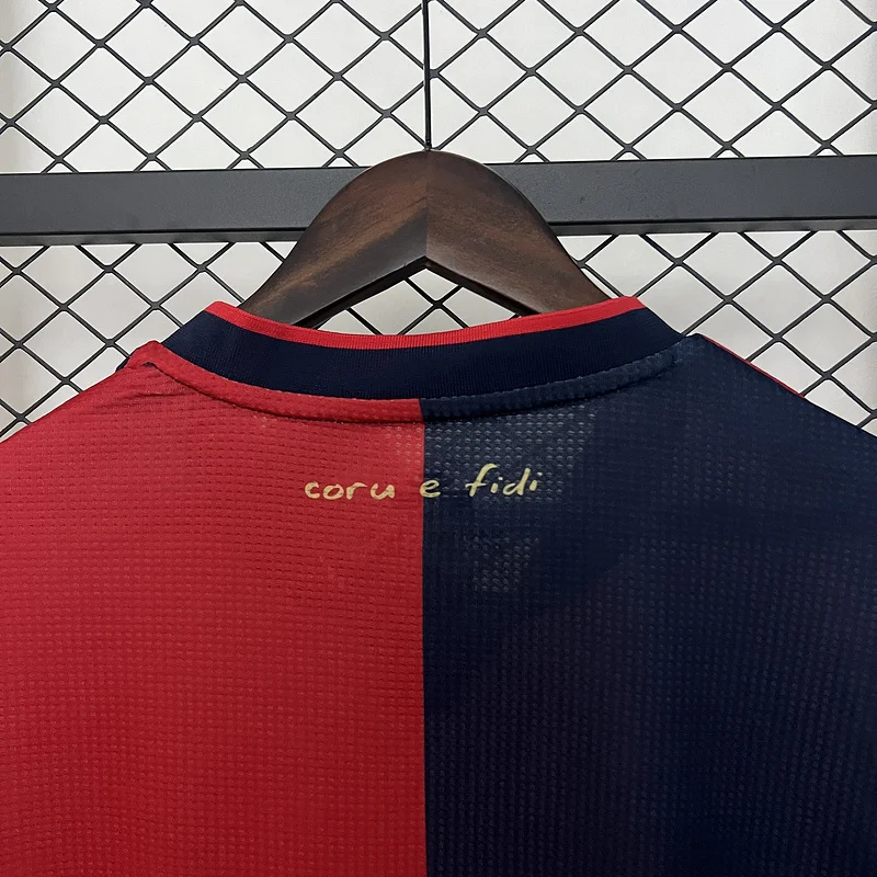 24-25 Cagliari home soccer jersey