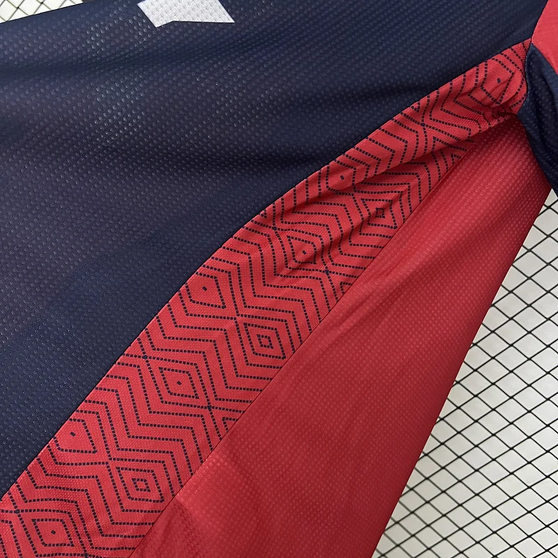 24-25 Cagliari home soccer jersey