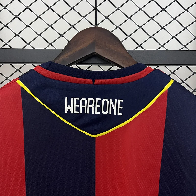 24-25 Bologna home soccer jersey