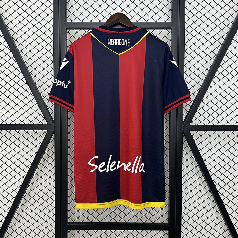 24-25 Bologna home soccer jersey