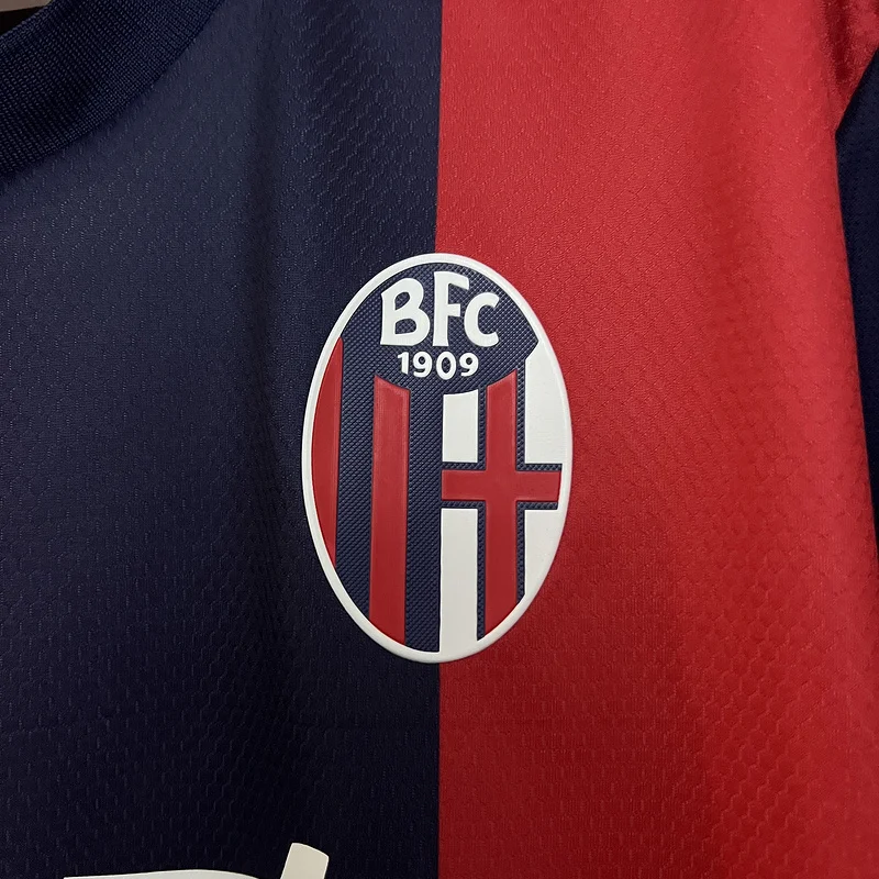 24-25 Bologna home soccer jersey