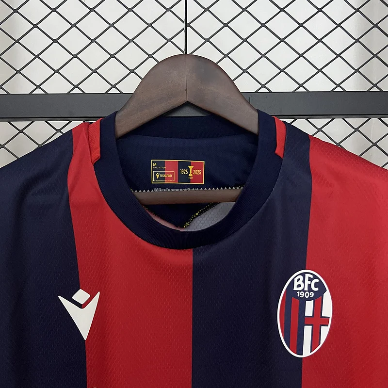 24-25 Bologna home soccer jersey