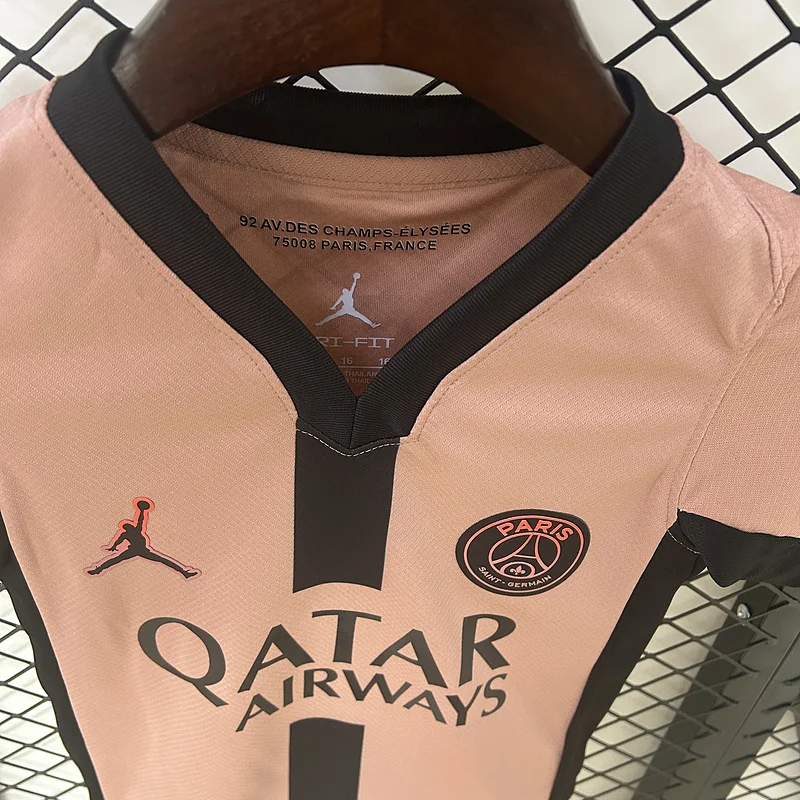 24-25 PSG third away kids football jersey