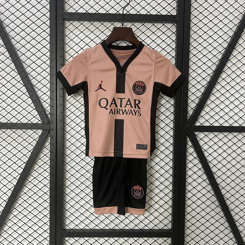 24-25 PSG third away kids football jersey