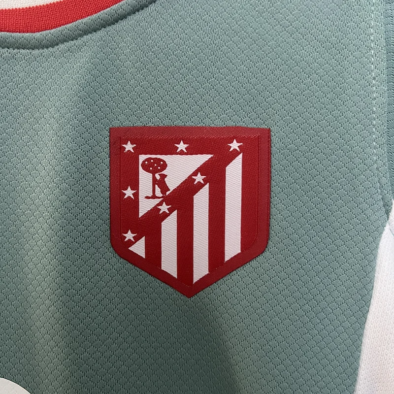 24-25 Atletico Madrid away kids football jersey