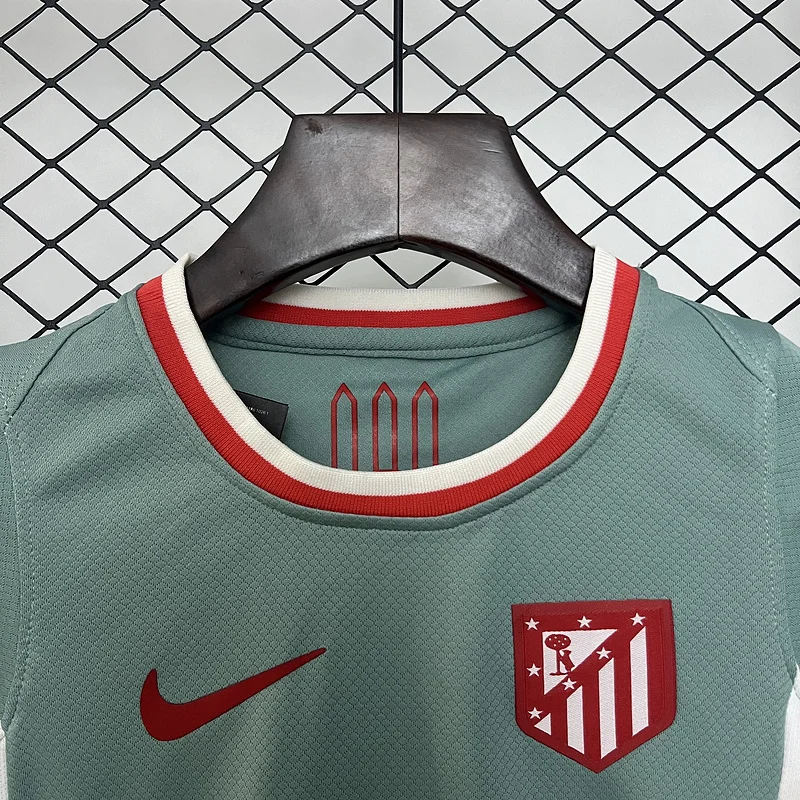 24-25 Atletico Madrid away kids football jersey